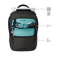 Wenger MX Light laptop-rugzak incl. tabletvak 16 grijs - thumbnail