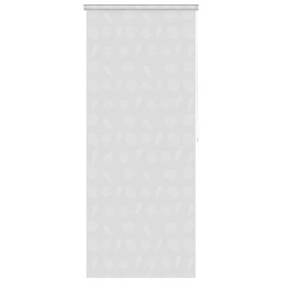 Rolgordijn voor douche 80x240 cm zeester