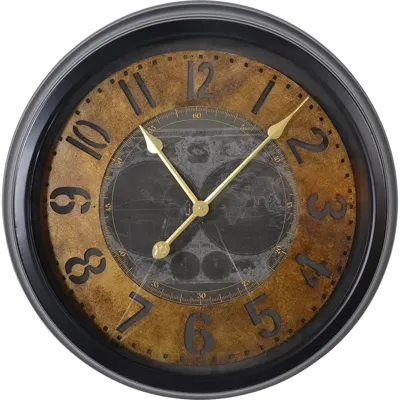 Wandklok perth d64.5h11cm