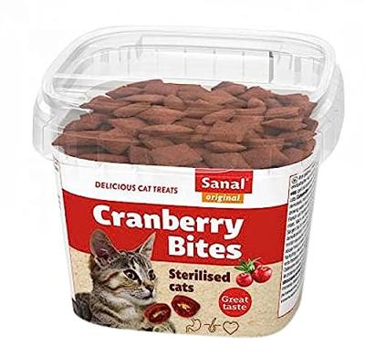 SANAL CAT CRANBERRY & CHICKENBITES CUP 75 GR SANAL CAT CRANBERRY & CHICKENBITES CUP 75 GR