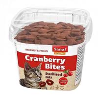 SANAL CAT CRANBERRY & CHICKENBITES CUP 75 GR - thumbnail