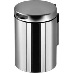 Geesa Serie 600 wand afvalemmer 3 l. RVS Gepolijst
