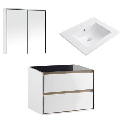 Badkamermeubelset Differnz Providence Met Keramiek Wastafel 60 cm Wit (Inc. Spiegelkast) Badkamermeubelset Differnz Providence Met Keramiek Wastafel 60 cm Wit (Inc. Spiegelkast)