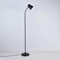 Staande lamp Tylora nero - E27-fitting - 25W - Zwart - Metalen staander en voet - Verstelbaar - IP20 voor binnen - thumbnail
