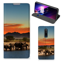 OnePlus 8 | Hoesje maken | Olifanten - thumbnail