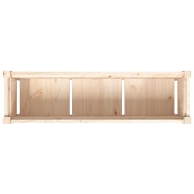 Plantenbak met poten 110x31x70 cm massief grenenhout Plantenbak met poten 110x31x70 cm massief grenenhout