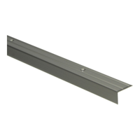 Hoeklijnprofiel schroef 17 mm RVS - 270 cm - thumbnail