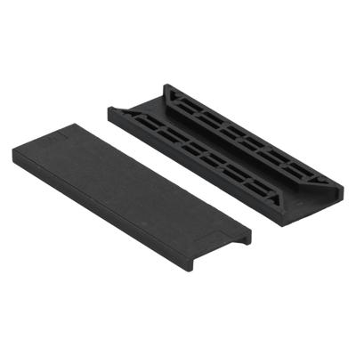Beglazingsblokje 30X6mm zwart (100st) Beglazingsblokje 30X6mm zwart (100st)