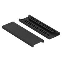 Beglazingsblokje 30X6mm zwart (100st) - thumbnail