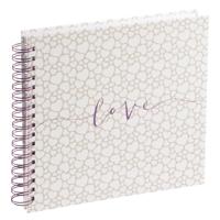 Hama 00003832 Ringbandalbum (b x h) 28 cm x 24 cm Wit, Roze 40 bladzijden - thumbnail