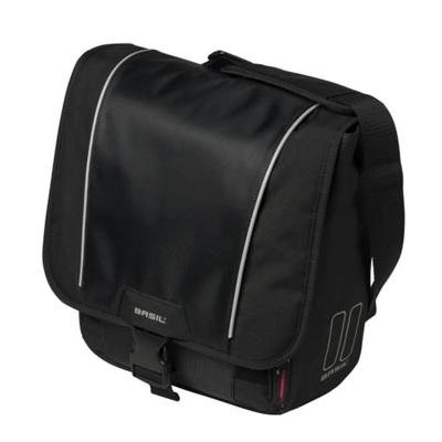 Basil sport design commuter bag - fietsrugtas zwart 18l - thumbnail