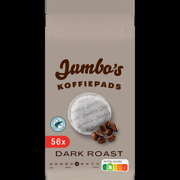 Jumbo Koffiepads Dark Roast 56 Stuks 386,4 g Jumbo Koffiepads Dark Roast 56 Stuks 386,4 g