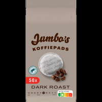 Jumbo Koffiepads Dark Roast 56 Stuks 386,4 g - thumbnail