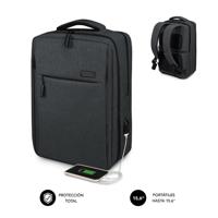 Laptoptas Subblim SUB-BP-3EAP100 Grijs - thumbnail