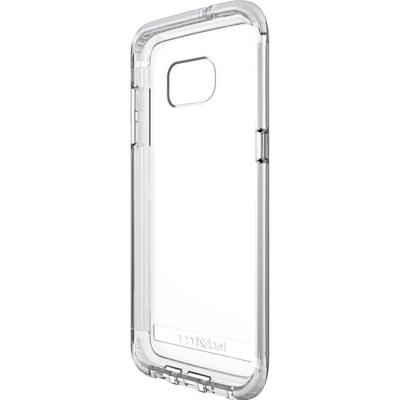 Tech21 Impact Shield Self Heal displaybeschermfolie zelfherstellend resistent slagvast stootvast voor Samsung LG G5 - transparant, Evo Frame., Samsung Galaxy S7 Edge, transparant/wit.