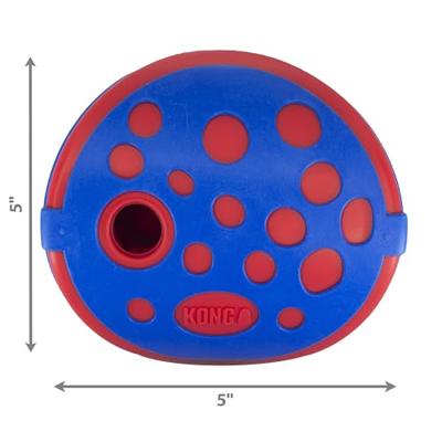 KONG REWARDS WALLY BLAUW / ROOD 12,5X12,5X12,5 CM
