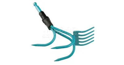 Gardena Gardena Combisysteem 2-in-1 Krabber & Hark 9 cm