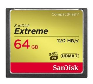 SanDisk Extreme® CF-kaart 64 GB