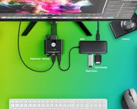 ATEN CS22HF KVM-switch Zwart - thumbnail