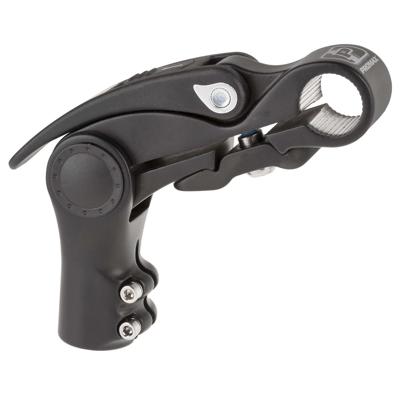 Pro stuurpen verstelbaar met hevel 31,8 / 110 / 28,6 mm mat zwart