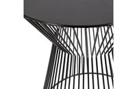 WOOOD Bijzettafel 'Suus' 35cm, kleur Zwart - thumbnail