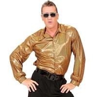 Party Glitterblouse man goud - thumbnail