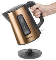 Bestron AWK1000CO Waterkoker 1.7L 2200W Koper/Zwart - thumbnail