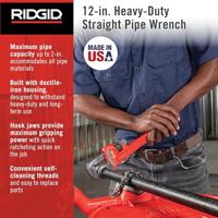 Ridgid pijpentang no.12 - 2" - thumbnail