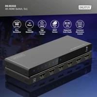 Digitus DS-55332 video switch HDMI - thumbnail