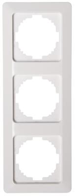 Milano afdekraam 3-voudig wit