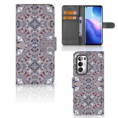 OPPO Find X3 Neo 5G | Bookcase | Flower Tiles