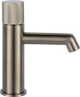 Ben Engraved Cross wastafelkraan gunmetal pvd-coating - thumbnail