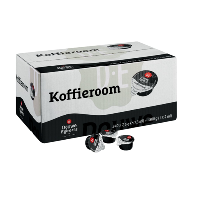 Douwe Egberts koffieroom cups (240x 7.5gr)