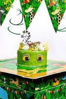 Jungle candle 2 zebra - thumbnail