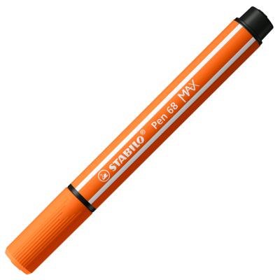 STABILO pen 68 max - viltstift met dikke beitelpunt - bleek vermiljoen