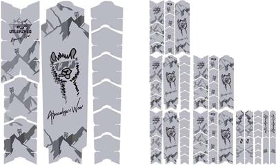 Unleazhed Unscratch Frame Protector Film - Alpocalypse Alpine Rose Samerberg Black Matt