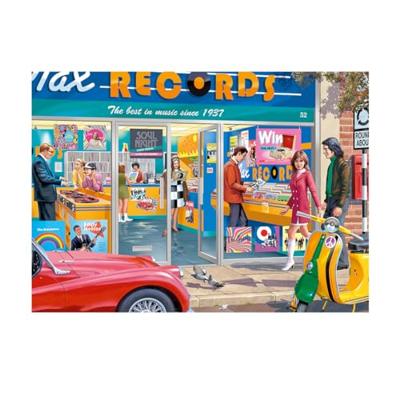 The Record Shop Puzzel 1000 Stukjes The Record Shop Puzzel 1000 Stukjes