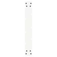 Bartafelpoten 2 st U-vormig 60x(110-111) cm staal wit - thumbnail
