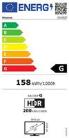 Hisense 55U8QF QLED 139cm (55 inch) televisie (4K ULED HDR Smart TV, Ultra Premium HD, HDR10+, Dolby Vision&Atmos, Full Array Local Diming, 120Hz paneel, USB-opname, JBL-geluid, Alexa Built-In) - thumbnail