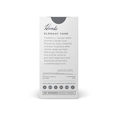 D'Addario Woodwinds RHKP5ASX200 Frederick L. Hemke Altsaxofoonriet, 2.0, 5-pack D'Addario Woodwinds RHKP5ASX200 Frederick L. Hemke Altsaxofoonriet, 2.0, 5-pack