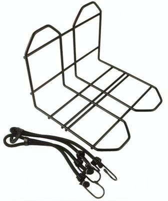 Basil Bagagerekje 28 cm staal zwart