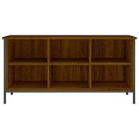 VidaXL Schoenenkast 100x35x50 cm bewerkt hout bruin eikenkleur - thumbnail