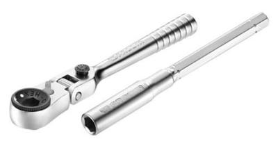 Facom compacte ratel 1/4'' met flexibele kop 180° - R.180PB