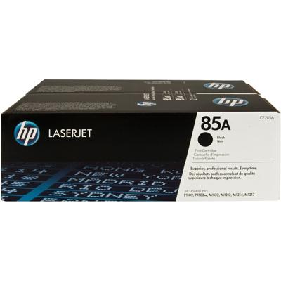 Originele Toner HP 85A (2 uds) Zwart