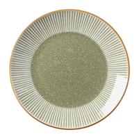 Ontbijtbord Yara - groen - ⌀21.2 cm - thumbnail