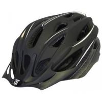 Qtcycletech Fietshelm fuse unisex matzwart/wit maat m - thumbnail