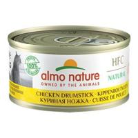 Almo Nature HFC Natural kippenboutvlees natvoer kat (70 g) 12 x 70 g - thumbnail