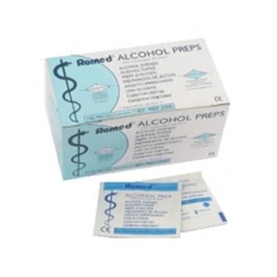 Romed Alcohol Doekjes 65x30mm Romed Alcohol Doekjes 65x30mm