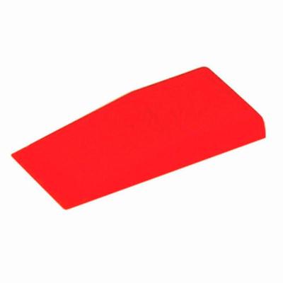 Gebr. Bodegraven stelwig/spie - 40x23x5mm - rood - kunststof