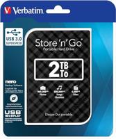Verbatim Store n Go 2 TB Externe harde schijf (2,5 inch) USB-A 3.2 Gen 1 Zwart 53195 - thumbnail